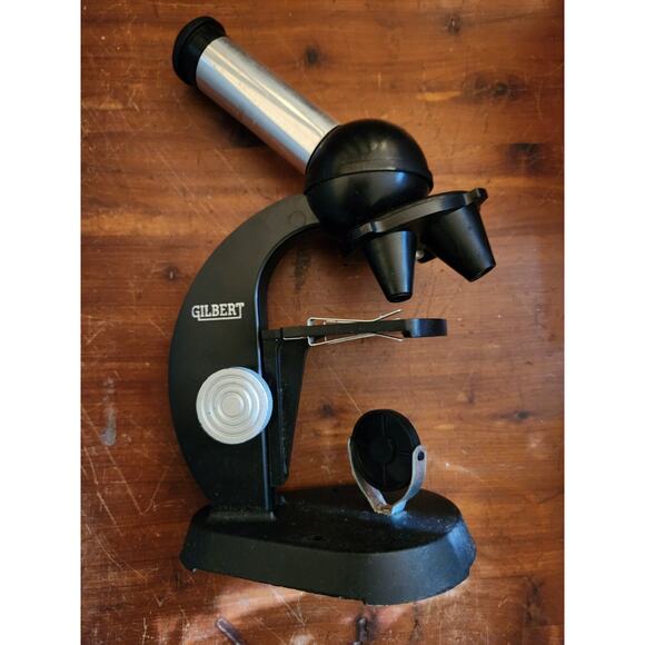 Vintage Gilbert 13031 Microscope and Lab Set - Picture 9 of 11